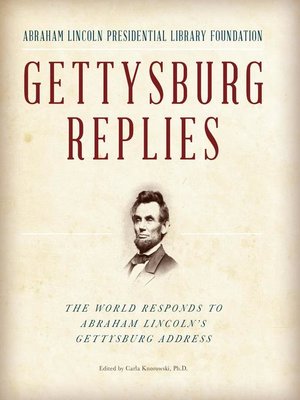 cover image of Gettysburg Replies